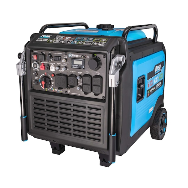 Pulsar Inverter Generator, Gasoline, Propane, Natural Gas, Recoil, Electric, Remote Start, 120V/240V - PG105TISRCO