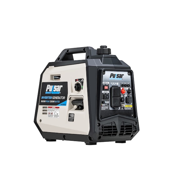 Pulsar Inverter Generator, Gasoline, Recoil Start, 120V, 10/13 A A - PGD16ISCO