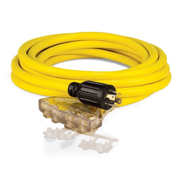 Champion Power Equipment Generator Power Cord, Cord 25 ft., Plastic - 48036