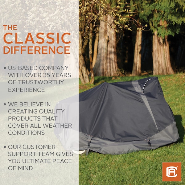 Classic Accessories StormPro RainProof Heavy-Duty Generator Cover, 29.25"L x 21"W x 19.25"H - 52-225-041001-EC