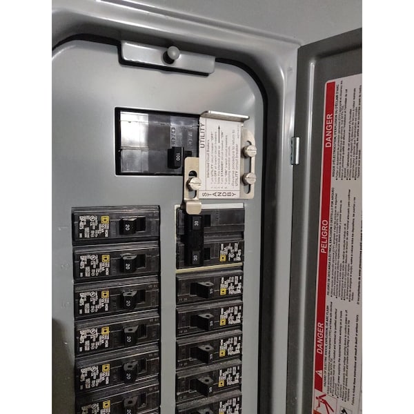Liftcharger Generator interlock kit for Square D Homeline HOM 100A and 125 Amp Load Center - HL100125
