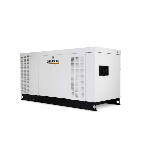 Generac Standby Generator, Natural Gas/Propane, Three Phase, 75kW LP/80kW NG, Liquid Cooled - RG08045GNAX