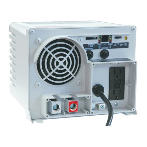 Tripp Lite Power Inverter and Battery Charger, Modified Sine Wave, 1,500 W Peak, 750 W Continuous, 2 Outlets - UT750UL