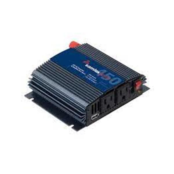 Samlex America 12V 115 VAC 450W Modified Sine Inverter with USB Charge Port - SAMSAM-450-12