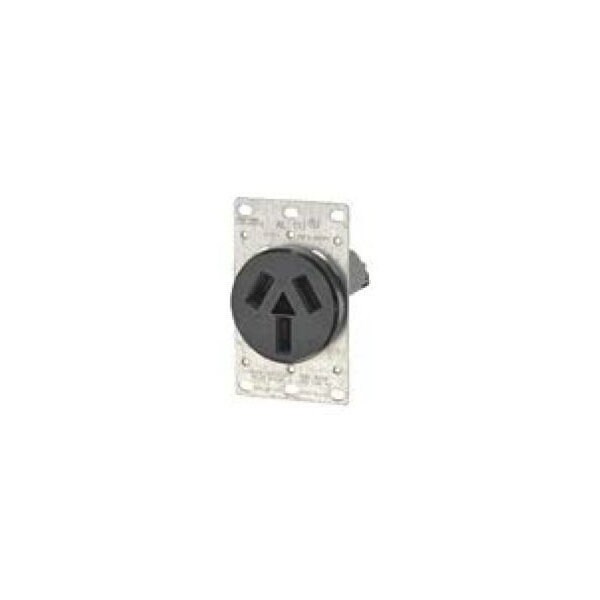 Leviton Outlets Flush Mount Power Outlet 3P 50A 125/250V 3Wire - 5206