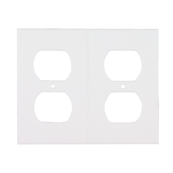 M-D M-D White Foam Wall Plate Sealers 6 pk - 87916