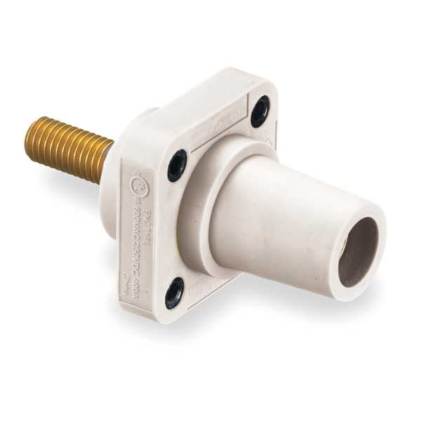 Hubbell Wiring Device-Kellems Receptacle, 3R, 4X, 12K, Stud, White - HBLFRSW