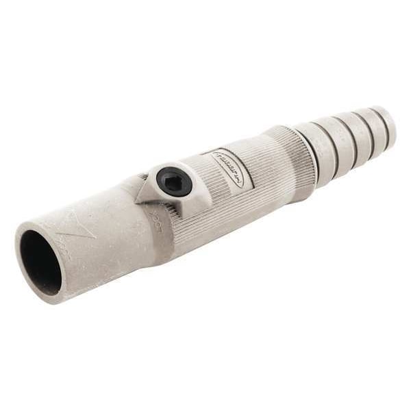 Hubbell Wiring Device-Kellems Connector, 3R, 4X, 12, Male, White, Double - HBL15MW