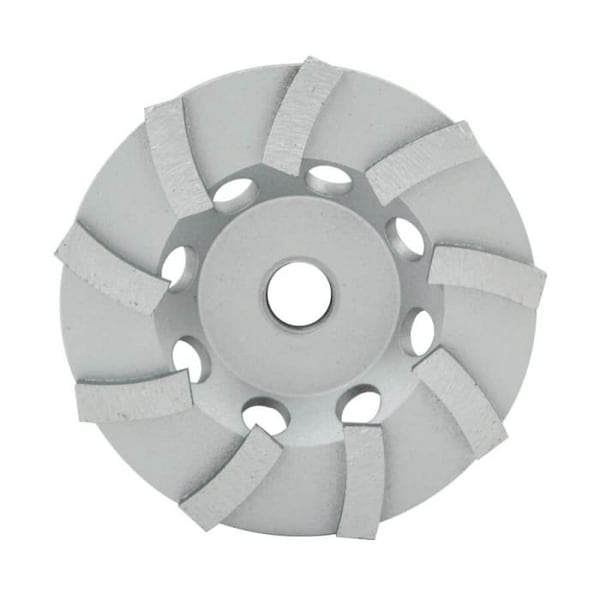 Rueda de Copa Lackmond, Turbo Segmentada Soldada de Alta Frecuencia, Serie PRO Series, Diámetro de la Rueda de 4.5 pulgadas, 18 t - PROSTC4.5S18.