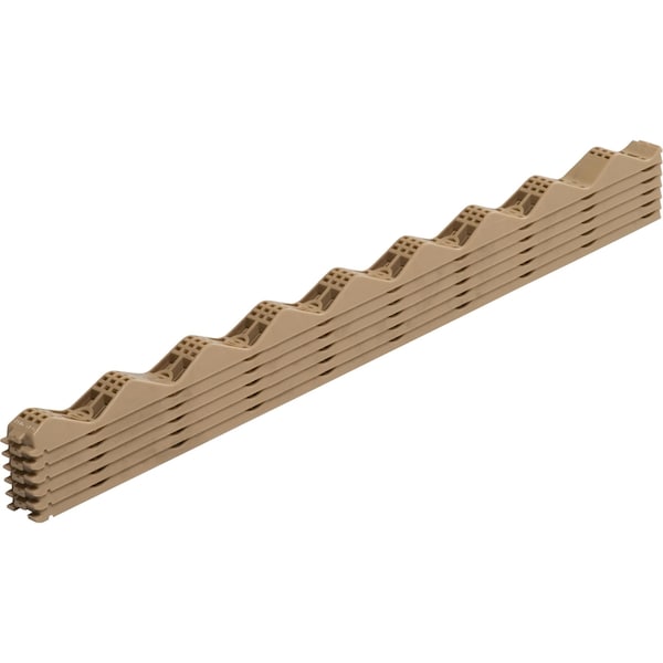 Palruf/Suntop Palruf 1-1/4 in. W X 24 in. L Plastic Horizontal Closure Strips Beige - 92771