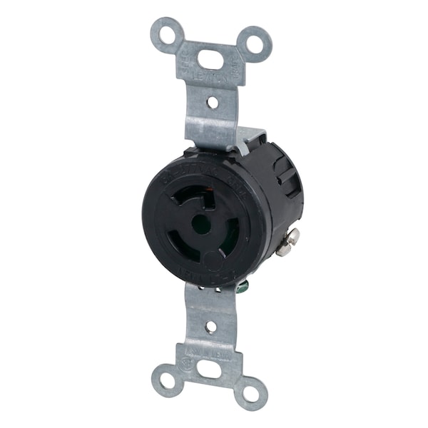 Marinco 4760 Marinco 15A 277V 2P 3W Locking Single Receptacle - 4760