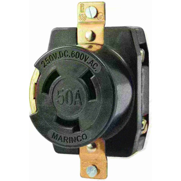 Marinco 3769 Marinco 50A 600VAC Locking Receptacle - 3769