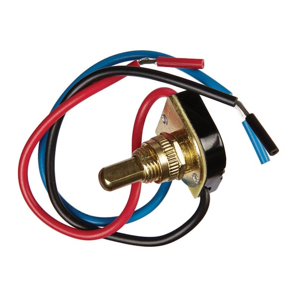 Jandorf Jandorf 6 amps Single Pole or 3-way Push Button Appliance Switch Brass 1 pk - 61213