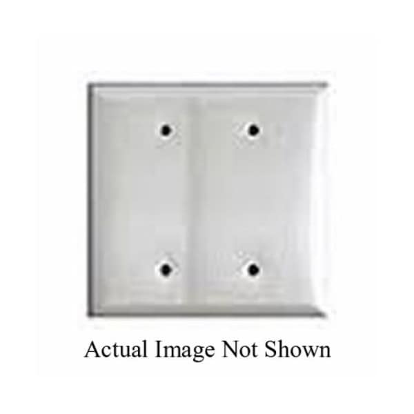 Mulberry Number of Gangs: 2 Steel, Semi-Gloss Finish, White - 86852