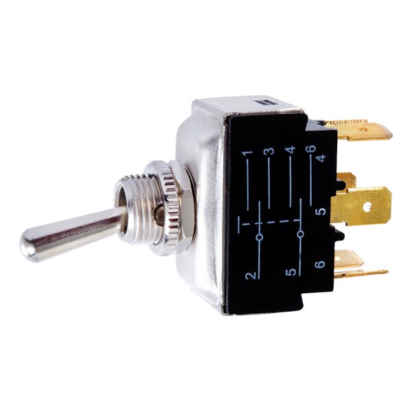 Jandorf Jandorf 20 amps Double Pole Toggle Power Tool Switch Silver 1 pk - 61137