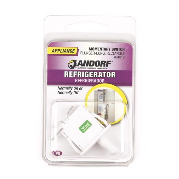 Jandorf Jandorf 12 amps Momentary Appliance Switch White 1 pk - 61010