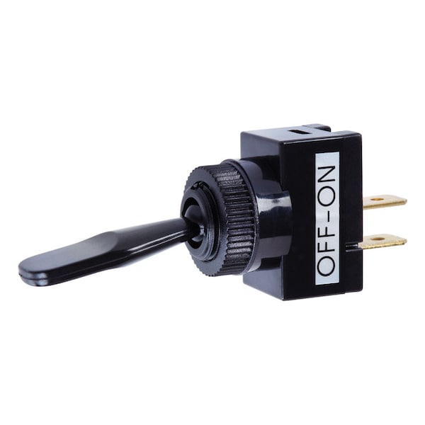 Jandorf Jandorf 20 amps Single Pole Toggle Automotive/Marine Switch Black 1 pk - 61112