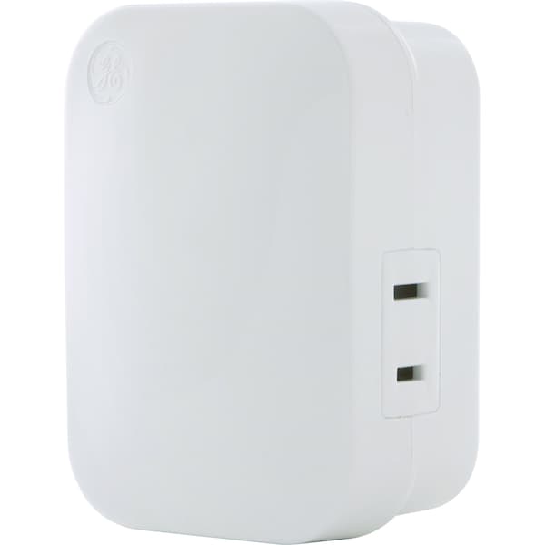 Ge GE mySelectSmart Lighting Control, Wireless Remote, 1 Polarized Outlet, Indoor - 36523