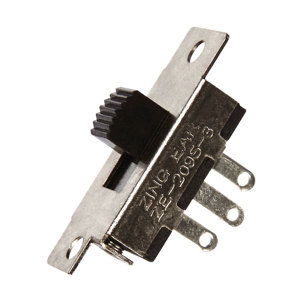 Jandorf Jandorf 3 amps Single Pole Slide Appliance Switch Black/Silver 1 pk - 61021