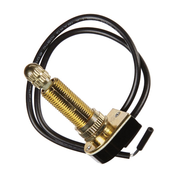 Jandorf Jandorf 6 amps Single Pole Rotary Appliance Switch Brass 1 pk - 61220