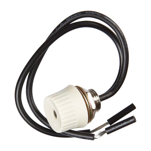 Jandorf Jandorf 3 amps Single Pole Rotary Appliance Switch White 1 pk - 61217