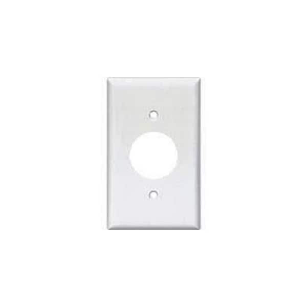 Mulberry Number of Gangs: 1 Steel, Semi-Gloss Finish, White - 86091