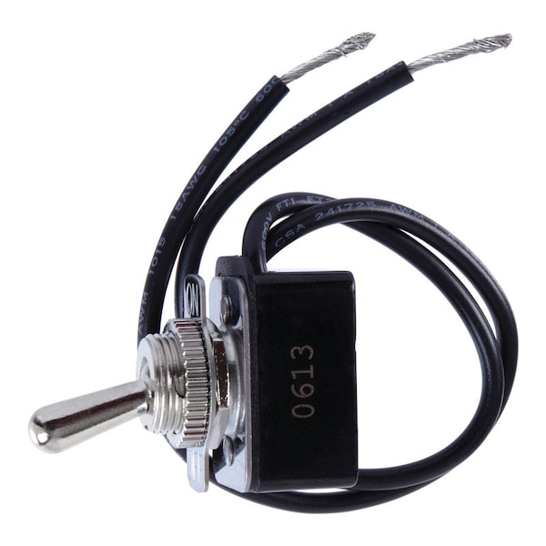 Jandorf Jandorf 8 amps Single Pole Toggle Power Tool Switch Silver 1 pk - 61135