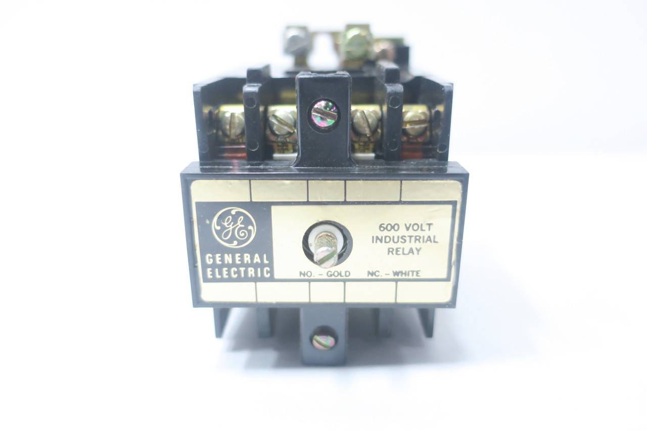 GENERAL ELECTRIC GE CR120B02202 INDUSTRIAL 115V-AC CONTROL RELAY