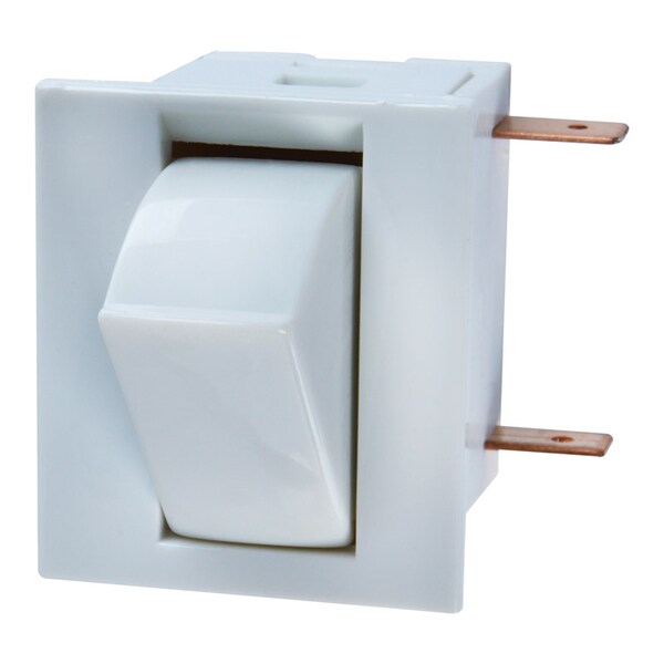 Jandorf Jandorf 5 amps Single Pole Momentary/Normally On Appliance Switch White 1 pk - 61013