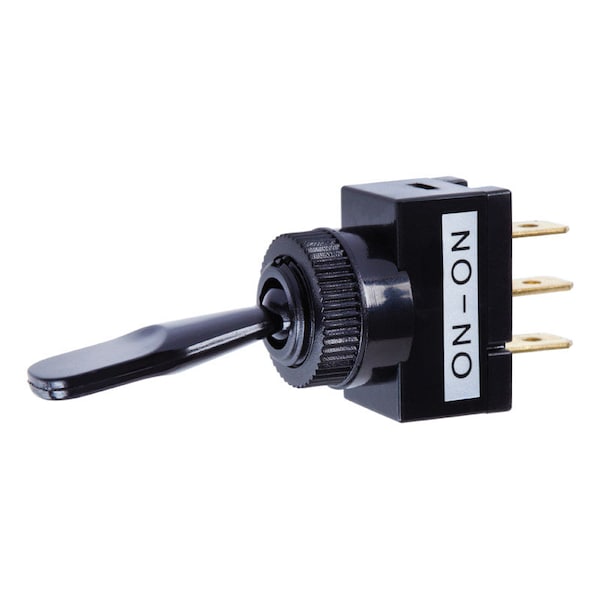 Jandorf Jandorf 20 amps Single Pole Toggle Automotive/Marine Switch Black 1 pk - 61118