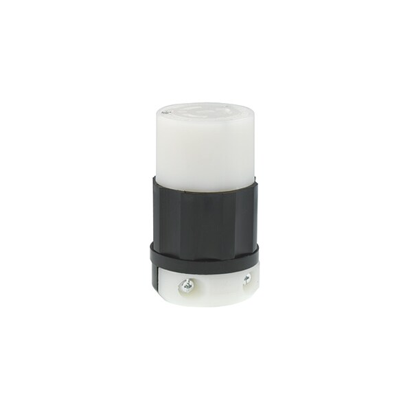 Leviton Locking Connector, L11-20R, 20 A, 250V AC, Three Phase, 3 Pole, Screw Terminals - 2373