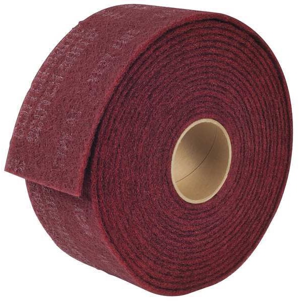 Rollo abrasivo Scotch-Brite, 6" de ancho, óxido de aluminio, paquete de 2 - 7000028476