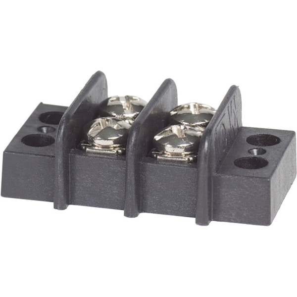 Blue Sea Systems Blue Sea 2402 Terminal Black 20AMP - 2 Circuit - 2402