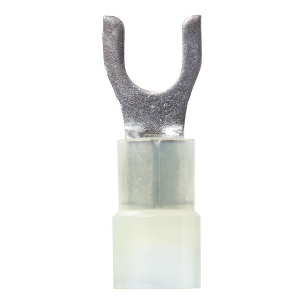 Jandorf Jandorf 12-10 Ga. Insulated Wire Terminal Spade White 5 pk - 60841