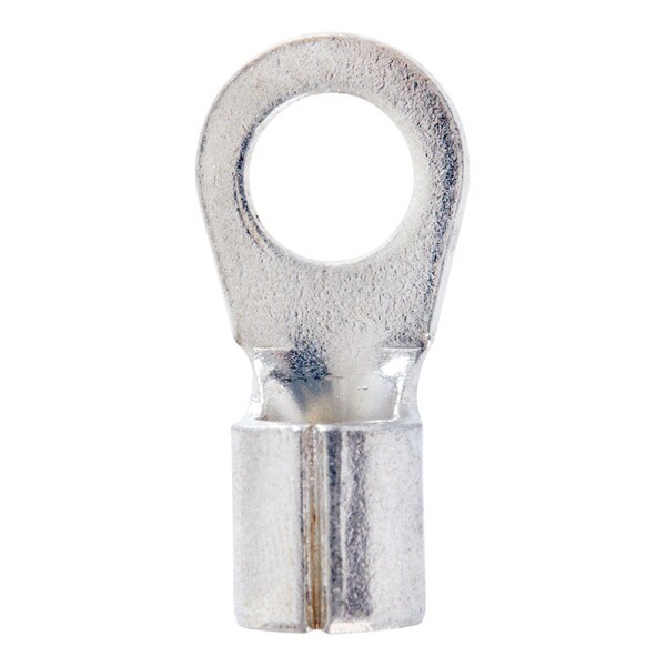 Jandorf Jandorf 4 Ga. Uninsulated Wire Terminal Ring Silver 2 pk - 60783