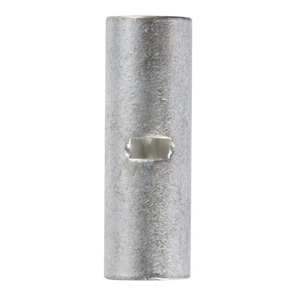 Jandorf Jandorf 8 Ga. Uninsulated Wire Terminal Butt Splice Silver 2 pk - 60765