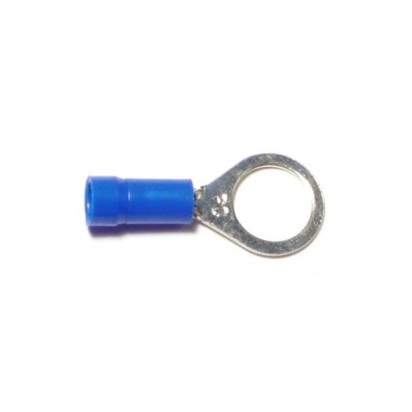 Midwest Fastener 16 WG to 14 WG x 3/8" Insulated Ring Terminals 15PK - 69952