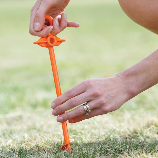 Coghlans Coghlan's Orange Tent Pegs 12.5 in. H X 3.100 in. W X 12.600 in. L 1 pk - 1802