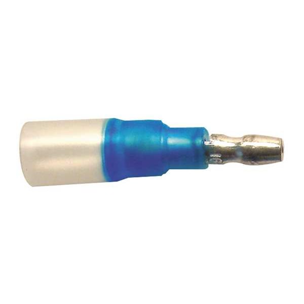 Velvac Male Bullet Discon, Blue, 16-14AWG, PK10 - 30369