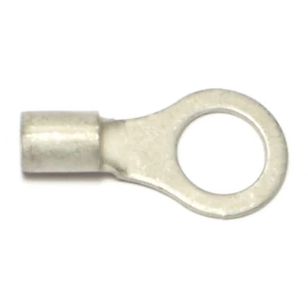 Midwest Fastener 12 WG to 10 WG x 1/2" Uninsulated Ring Terminals 8PK - 66985