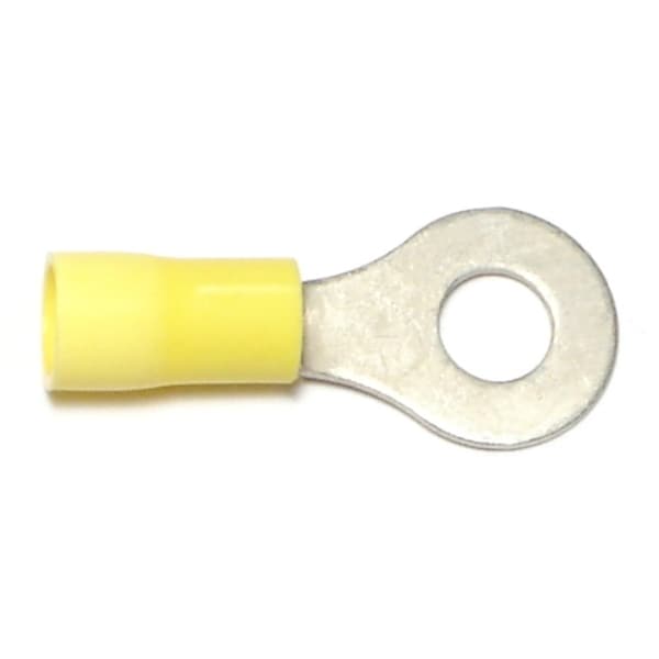 Midwest Fastener 12 WG to 10 WG x 1/4" Insulated Ring Terminals 15PK - 62681