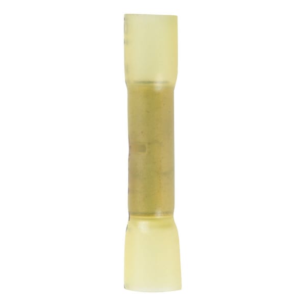 Jandorf Jandorf 12-10 Ga. Insulated Wire Terminal Butt Splice Yellow 2 pk - 60814