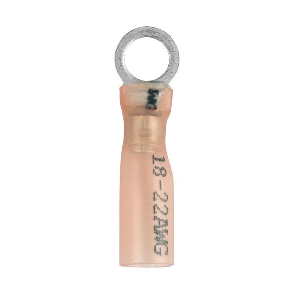 Jandorf Jandorf 22-18 Ga. Insulated Wire Terminal Ring Red 2 pk - 60963