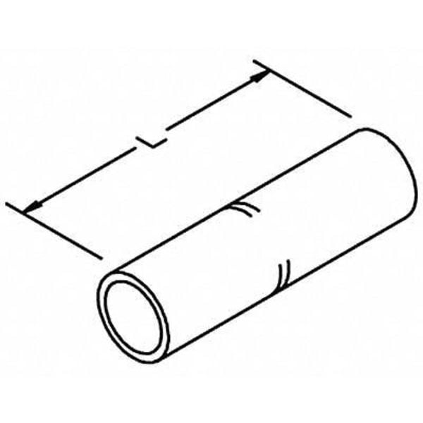 3M Short-Barrel Splice, 2.13 in., Orange, PK10 - 10007