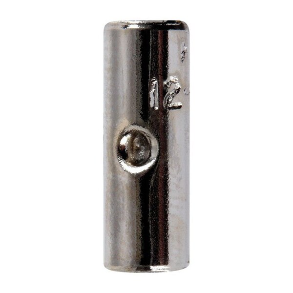 Jandorf Jandorf 12-10 Ga. Insulated Wire Terminal Butt Splice Silver 5 pk - 60815