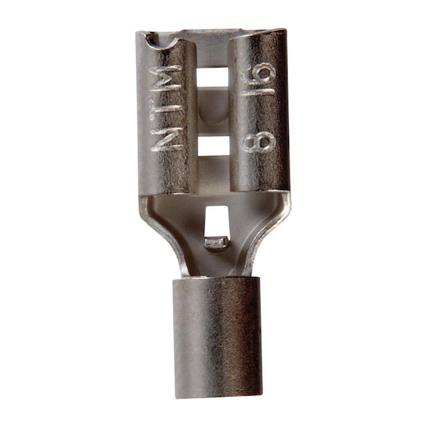 Jandorf Jandorf 22-18 Ga. Insulated Wire Female Disconnect Silver 5 pk - 60936