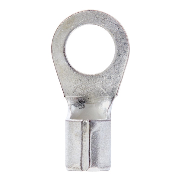 Jandorf Jandorf 6 Ga. Uninsulated Wire Terminal Ring Silver 2 pk - 60788