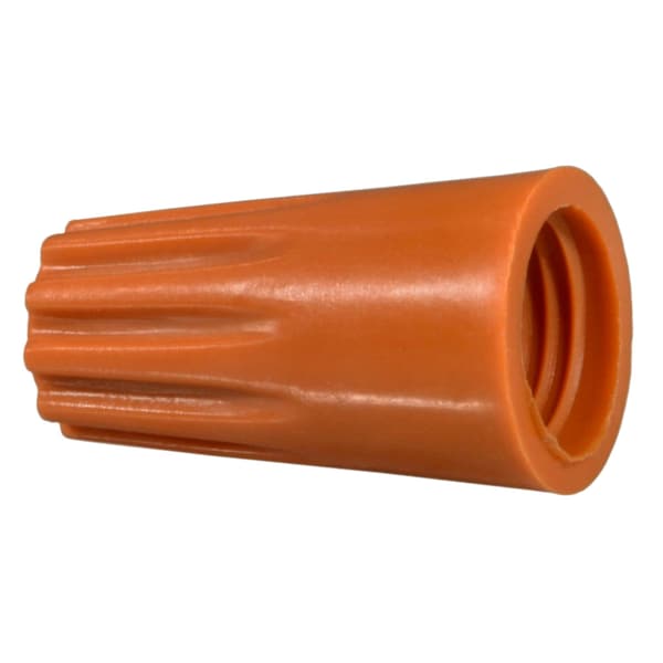 Midwest Fastener #22 to #14 Orange Plastic Twist-on Wire Connector, s 25PK - 64168