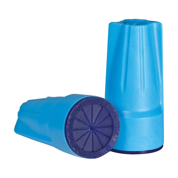 Dryconn King Innovation DryConn 14-6 AWG Copper Wire Waterproof Wire Connector Aqua/Blue 3 pk - 62310