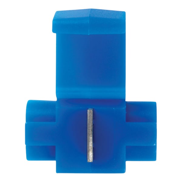 Jandorf Jandorf 18-14 Ga. Insulated Wire Terminal Self-Stripping Blue 2 pk - 60800